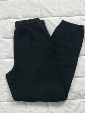 Women's Fruit of the Loom Fleece Cuff Bottom Sweatpants with Pockets Small
